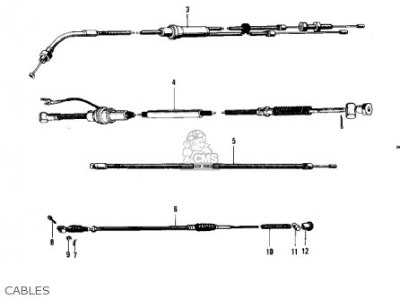 Kawasaki Motorcycle 1969 OEM Parts Diagram for CARBURETOR