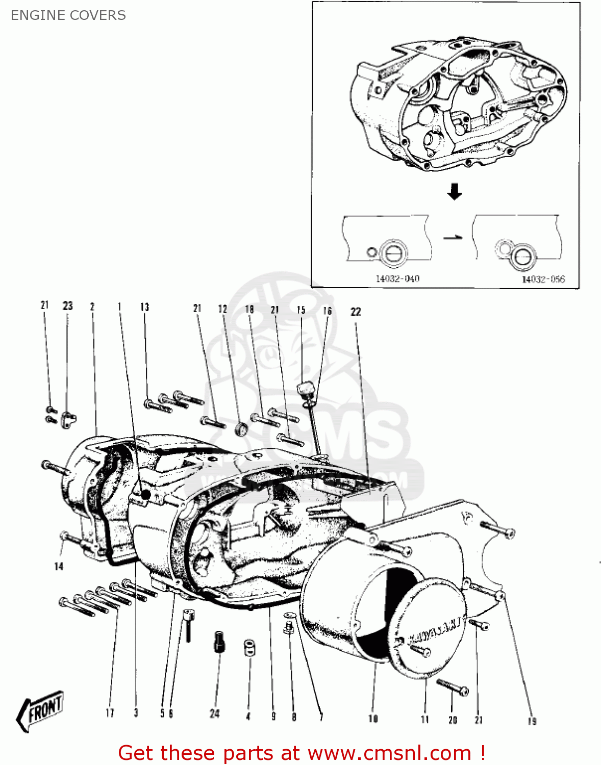ENGINE COVERS F4 SIDEWINDER 1969 USA