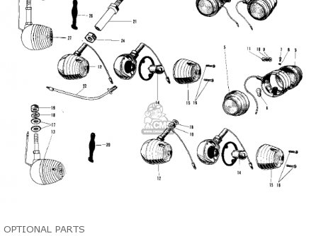 OPTIONAL PARTS - F4 SIDEWINDER 1969 USA