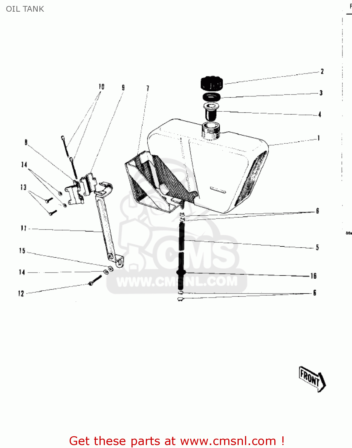 OIL TANK F4 SIDEWINDER 1970 USA