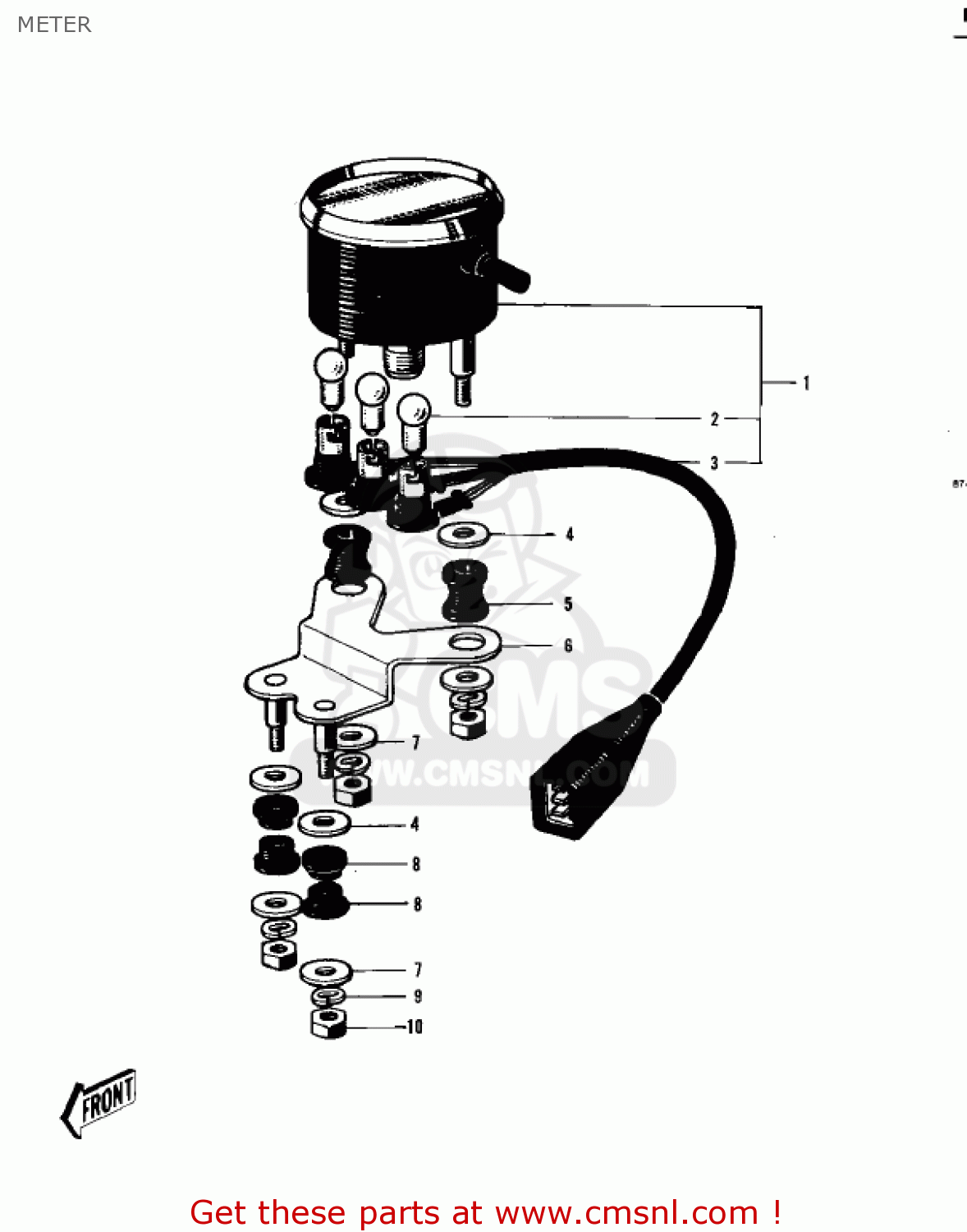 METER F4 SIDEWINDER 1970 USA