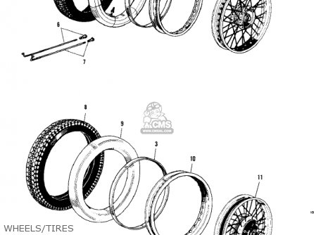 WHEELS/TIRES - F4 SIDEWINDER 1970 USA