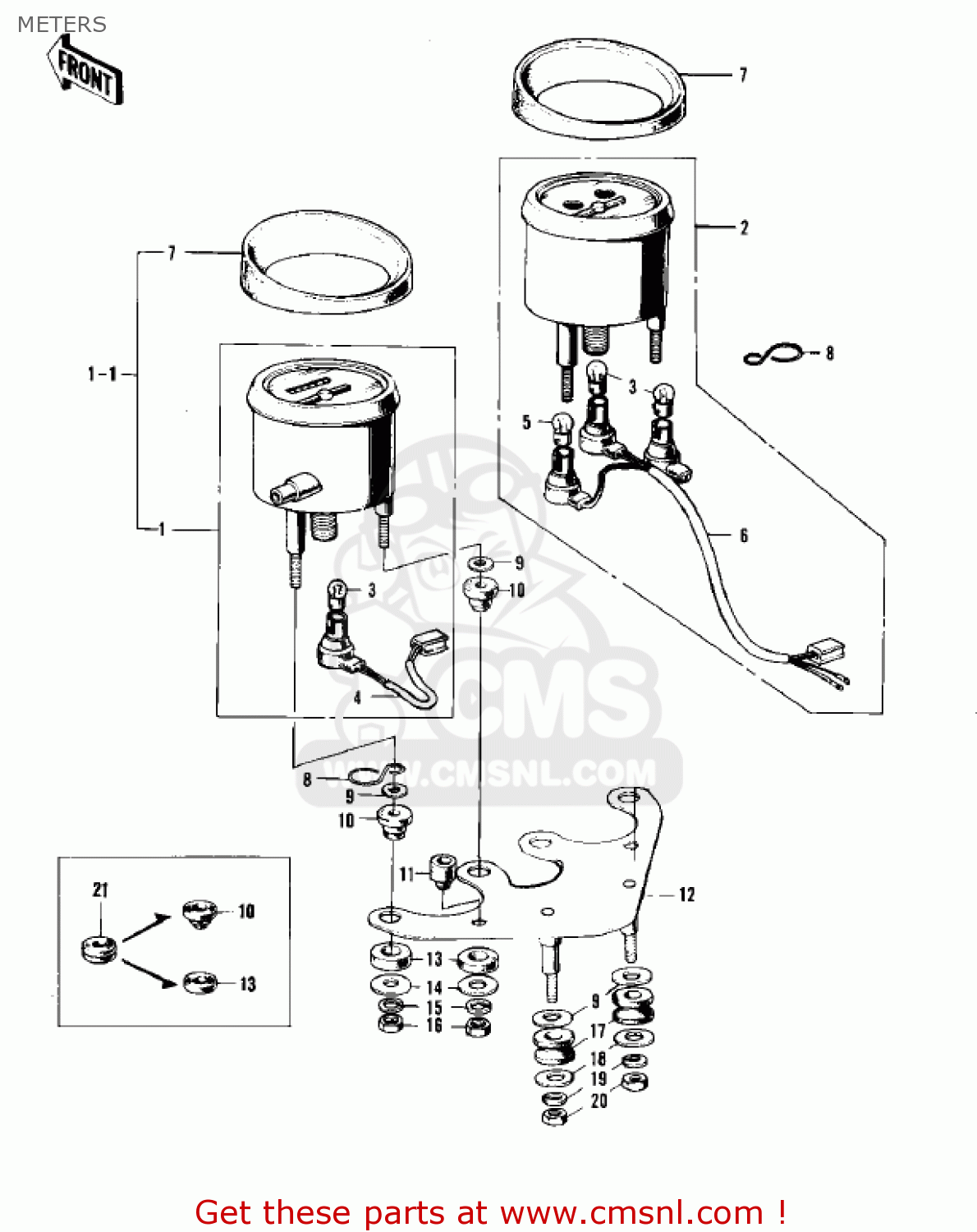 METERS F5 BIG HORN 1970 USA