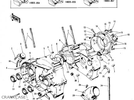 CRANKCASE - F5 BIG HORN 1970 USA
