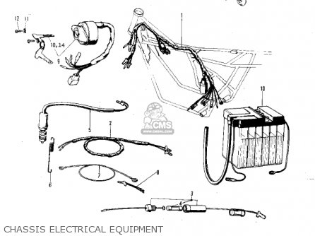 CHASSIS ELECTRICAL EQUIPMENT - F5 BIG HORN 1970 USA