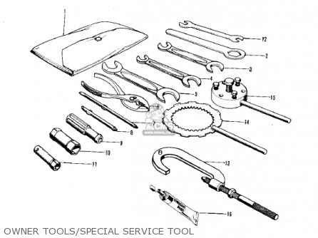 OWNER TOOLS/SPECIAL SERVICE TOOL - F5 BIG HORN 1970 USA