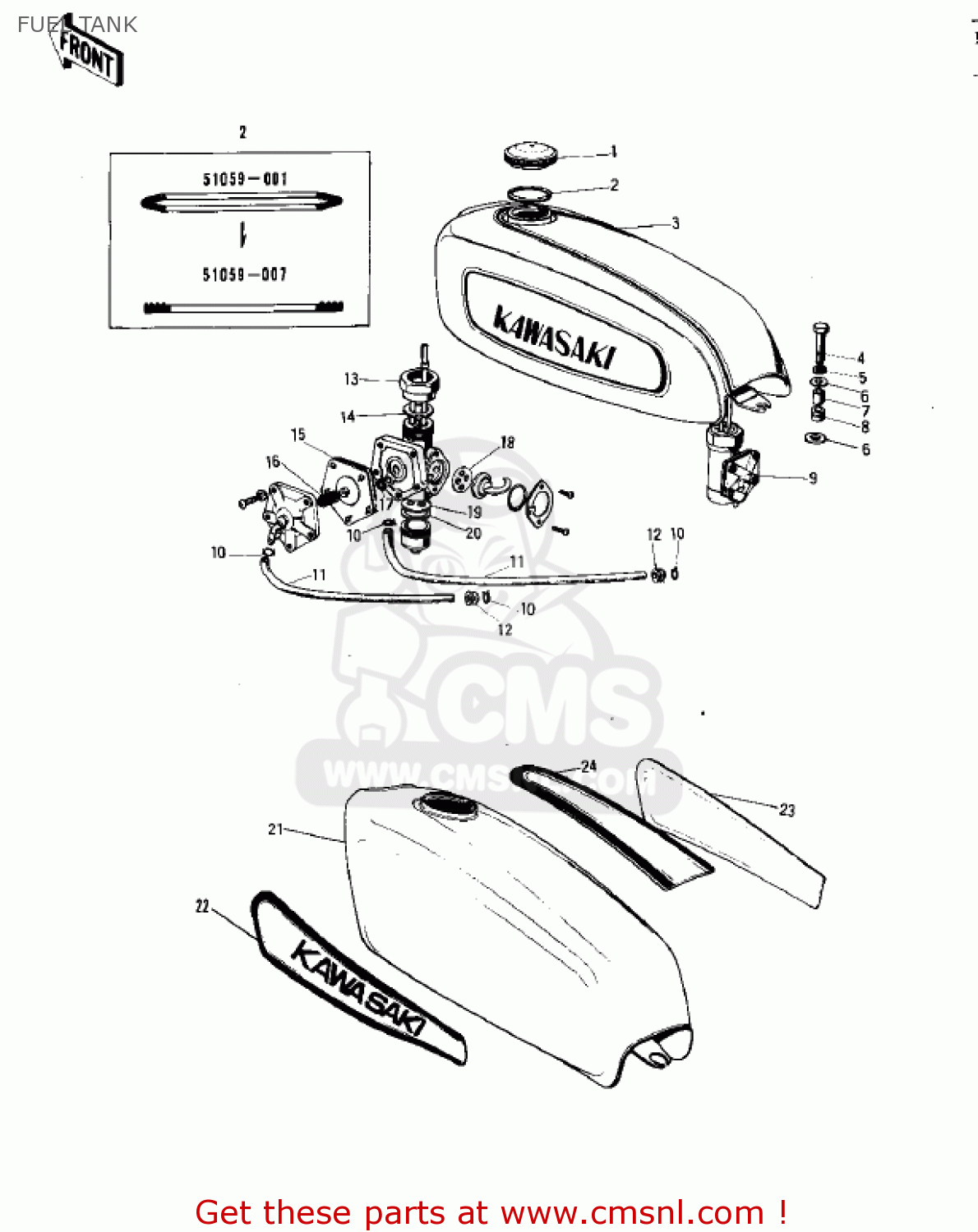 FUEL TANK F5A 1971 USA