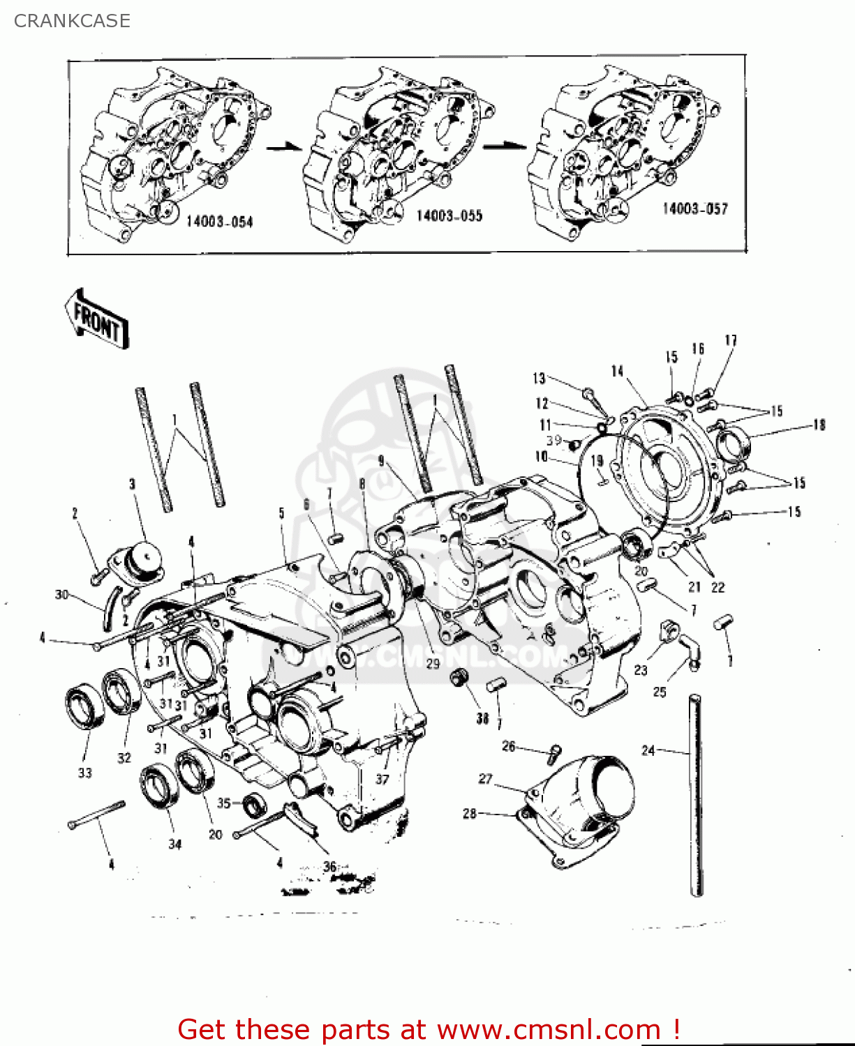 CRANKCASE F5A 1971 USA