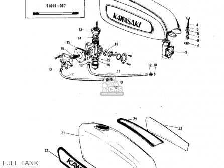 FUEL TANK - F5A 1971 USA