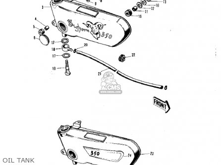 OIL TANK - F5A 1971 USA