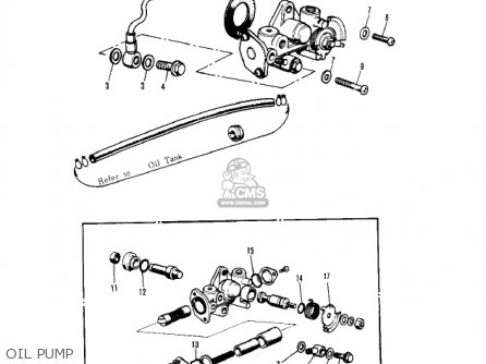OIL PUMP - F6 1971 USA CANADA
