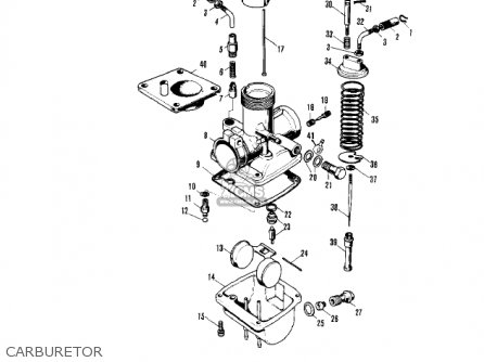 CARBURETOR - F6A 1972 USA CANADA