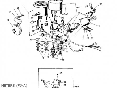 METERS (F6/A) - F6A 1972 USA CANADA