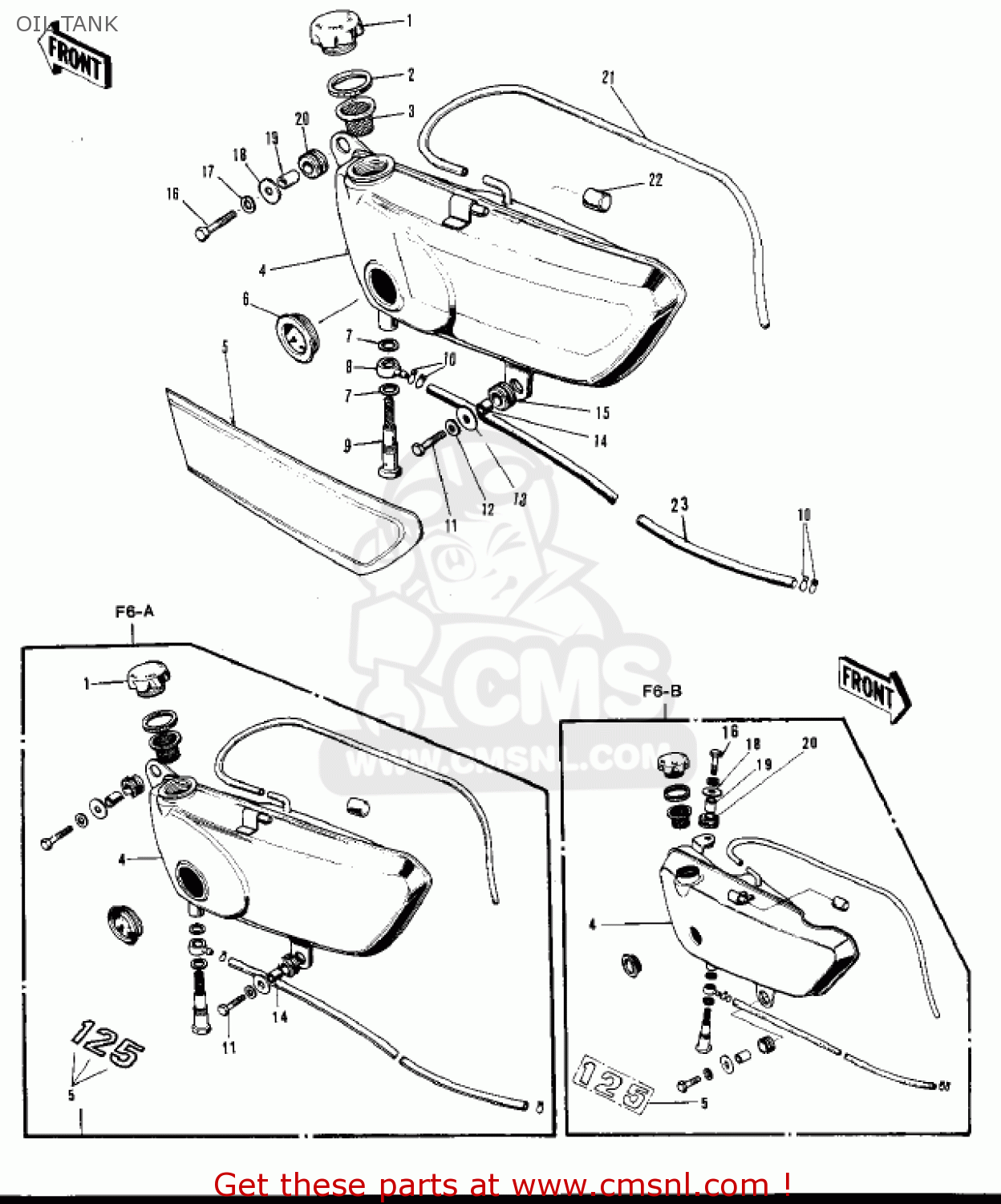 OIL TANK F6B 1973 USA CANADA