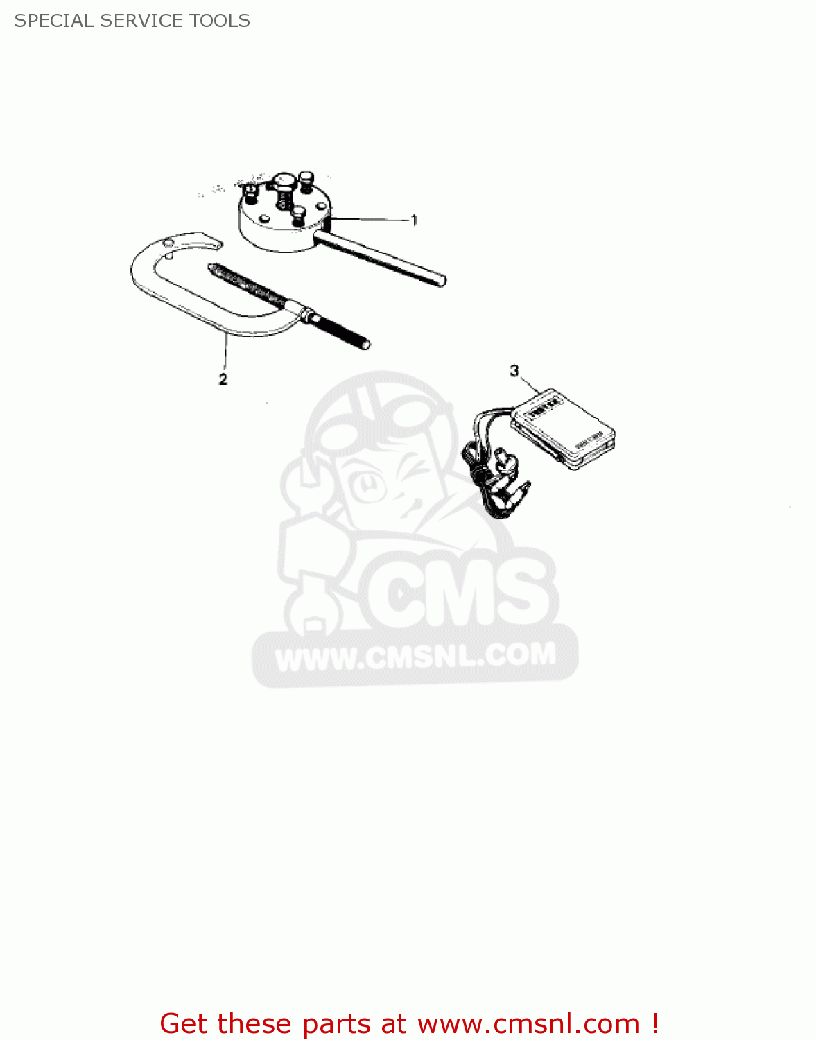 SPECIAL SERVICE TOOLS F7 1971 USA