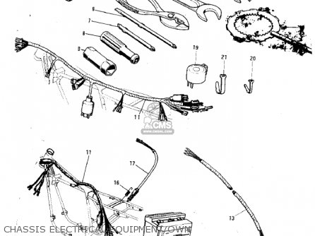 CHASSIS ELECTRICAL EQUIPMENT/OWN - F7 1971 USA