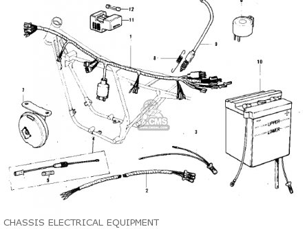 CHASSIS ELECTRICAL EQUIPMENT - F7B 1973 USA