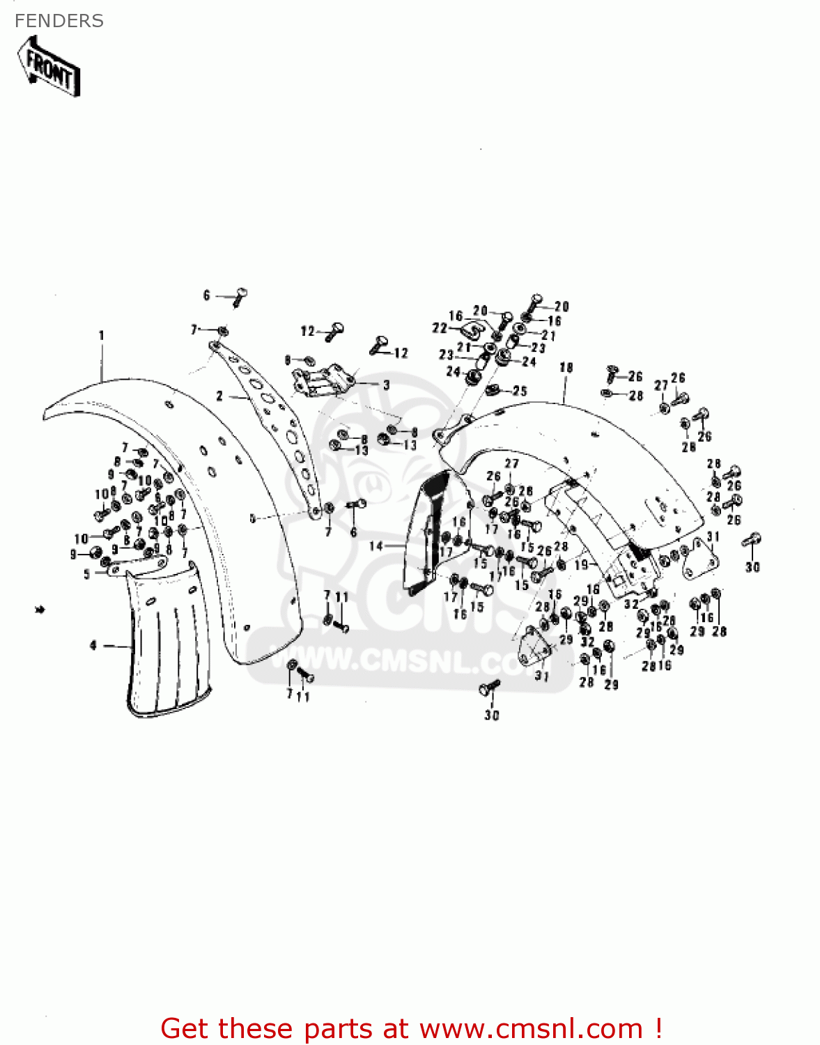 FENDERS F7D 1975 USA