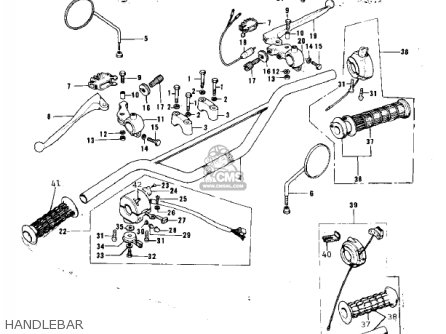 HANDLEBAR - F7D 1975 USA