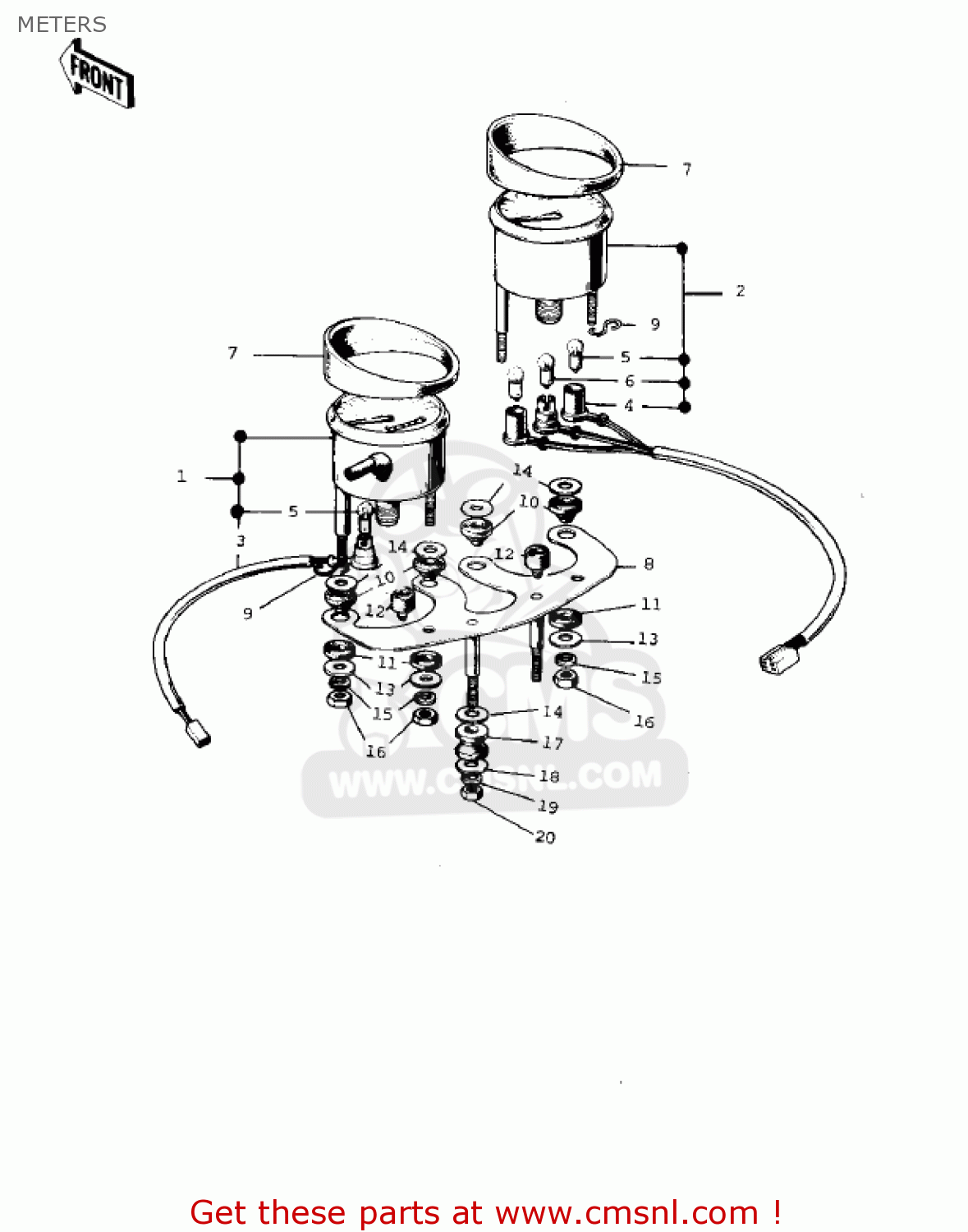 METERS F8 BISON 1971 USA