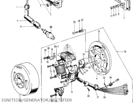 IGNITION/GENERATOR/RECTIFIER - F8 BISON 1971 USA