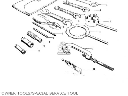 OWNER TOOLS/SPECIAL SERVICE TOOL - F8 BISON 1971 USA