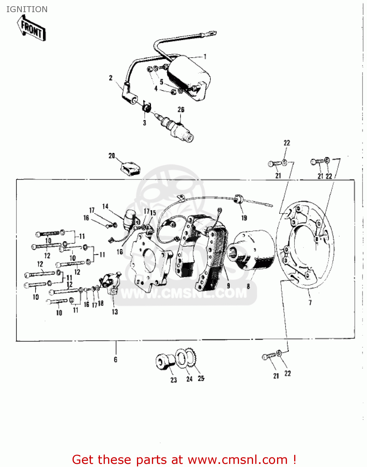 IGNITION F81M 1971 USA