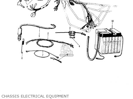 CHASSIS ELECTRICAL EQUIPMENT - F81M 1971 USA