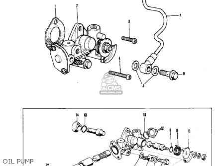 OIL PUMP - F8A 1972 USA