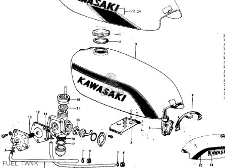 FUEL TANK - F9 1972 USA CANADA