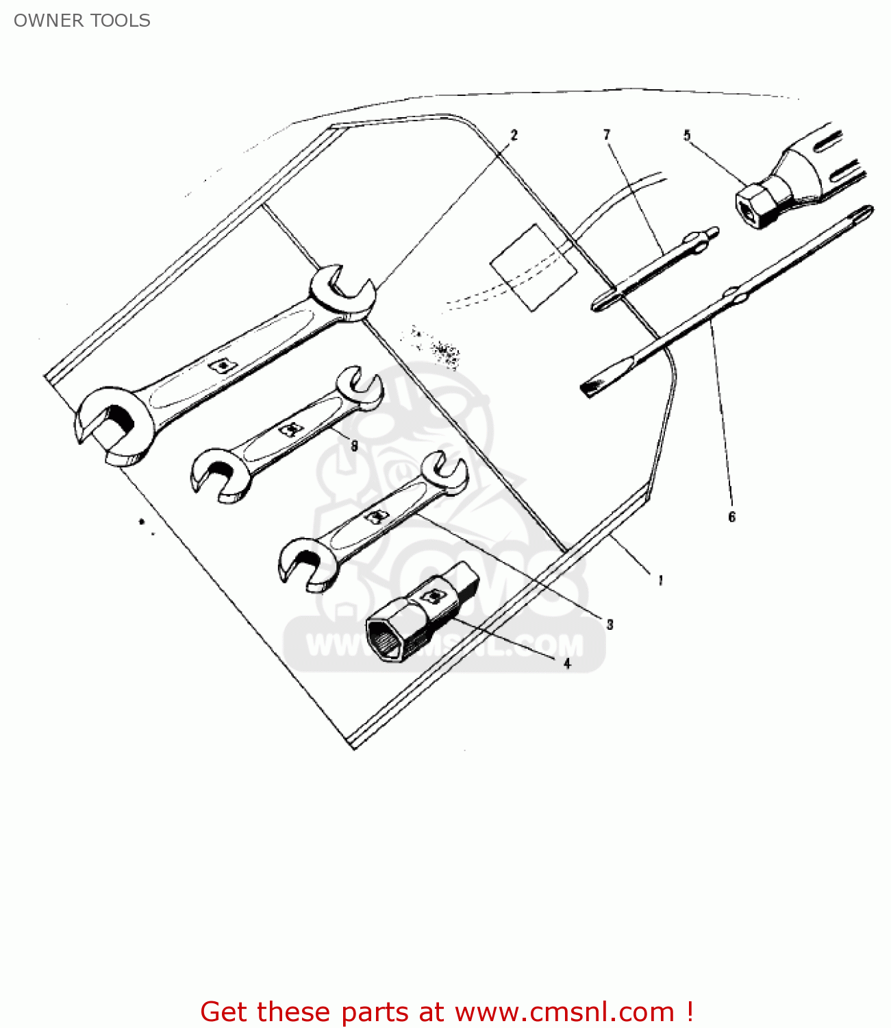 OWNER TOOLS G31M CENTURION 1970