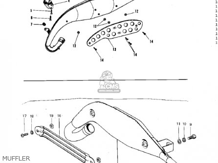 MUFFLER - G31M CENTURION 1970