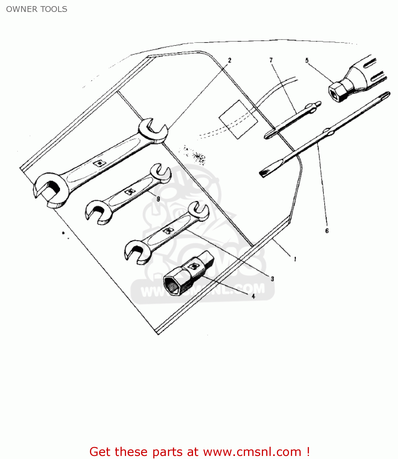 OWNER TOOLS G31MA CENTURION 1971