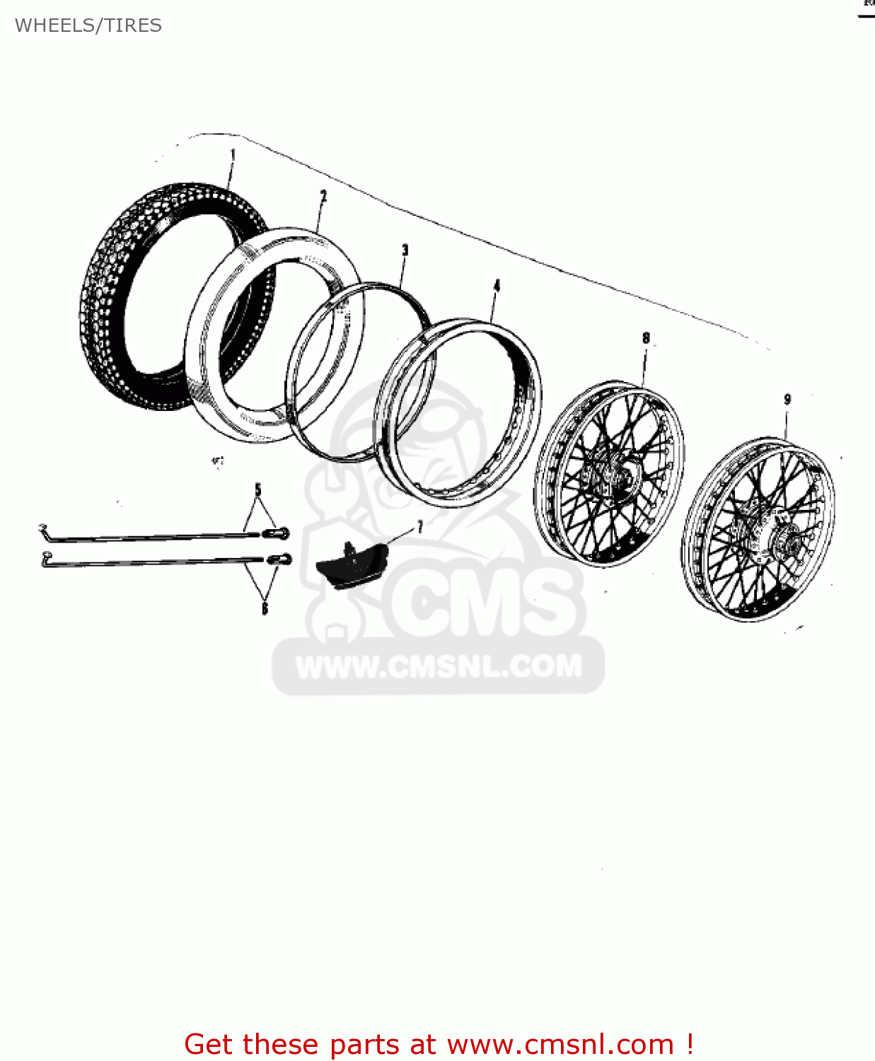 WHEELS/TIRES G31MA CENTURION 1971