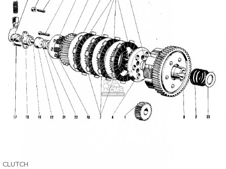 CLUTCH - G31MA CENTURION 1971
