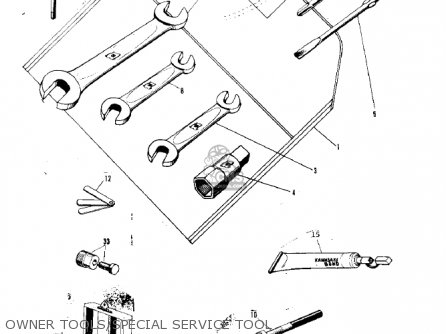 OWNER TOOLS/SPECIAL SERVICE TOOL - G3SS 1969 USA CANADA