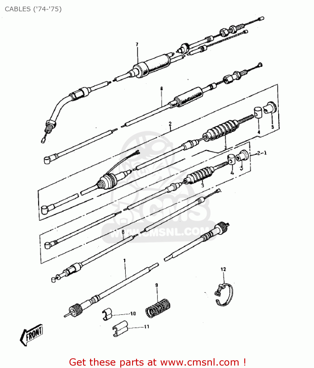 CABLES ('74-'75) G3SSB 1972 USA CANADA