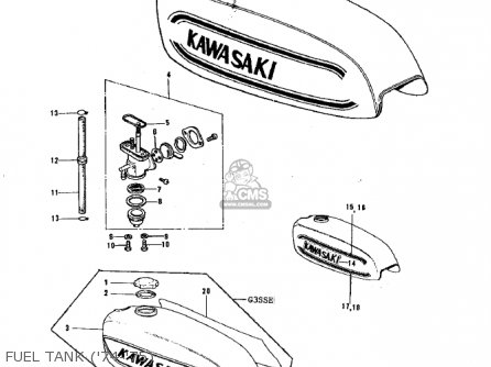 FUEL TANK ('74-'75) - G3TR BUSHMASTER 1969 USA CANADA