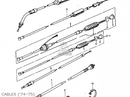 Kawasaki G3TR BUSHMASTER 1970 USA parts lists and schematics