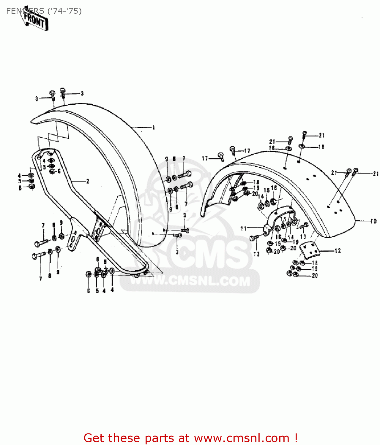 FENDERS ('74-'75) G3TR BUSHMASTER 1970 USA