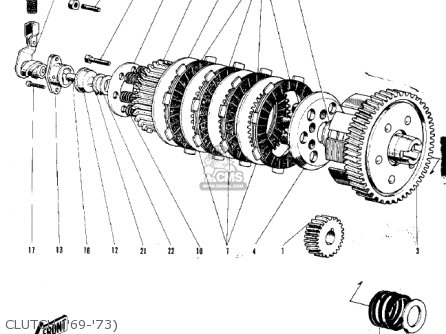 CLUTCH ('69-'73) - G3TR BUSHMASTER 1970 USA
