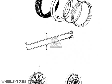WHEELS/TIRES ('74-'75) - G4TRB 1972 USA CANADA
