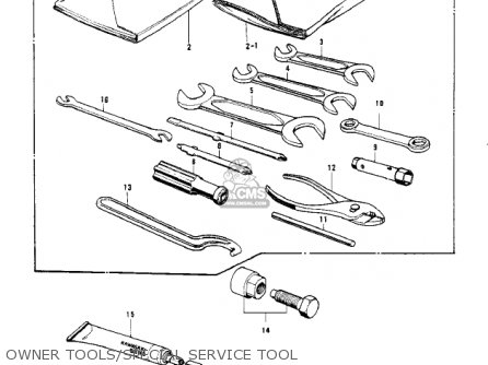 OWNER TOOLS/SPECIAL SERVICE TOOL - G4TRC 1973 USA CANADA