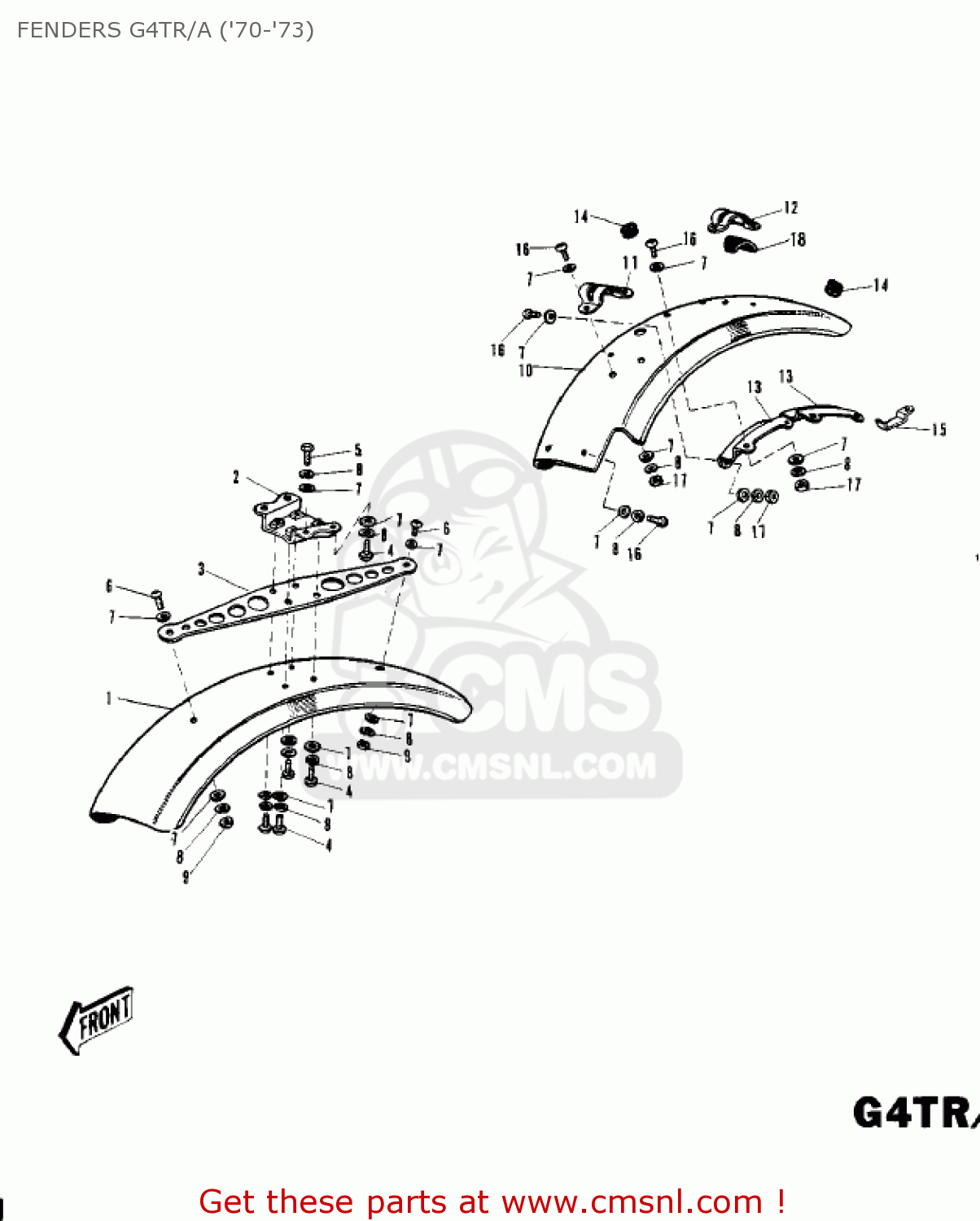 FENDERS G4TR/A ('70-'73) G4TRD 1974 USA
