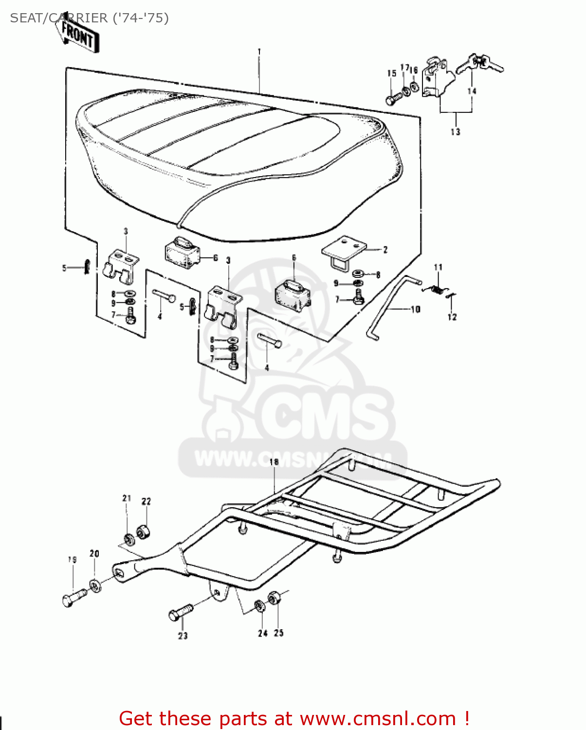 SEAT/CARRIER ('74-'75) G4TRD 1974 USA