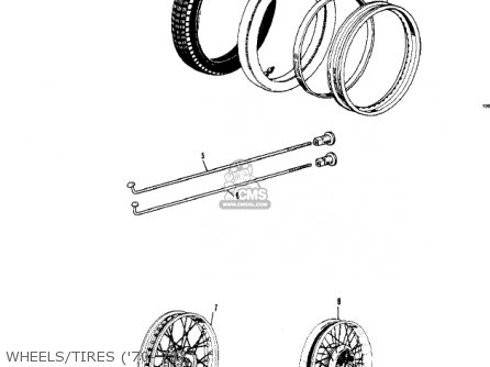 WHEELS/TIRES ('70-'73) - G4TRD 1974 USA