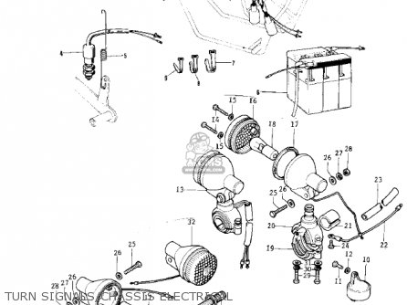 TURN SIGNALS/CHASSIS ELECTRICAL - G5 1972 CANADA