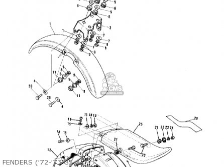 FENDERS ('72-'73 G5-A) - G5A 1973 CANADA