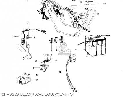 CHASSIS ELECTRICAL EQUIPMENT ('7 - G5B 1974 CANADA