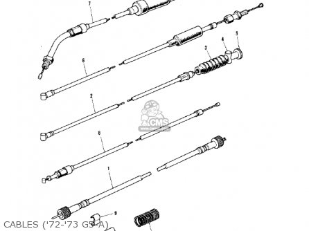 CABLES ('72-'73 G5-A) - G5C 1975 CANADA